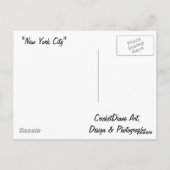 Carte Postale CricketDiane (Dos)