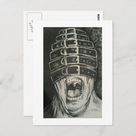 Carte Postale crier (Devant / Derrière)