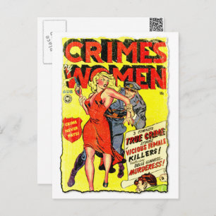 Carte Postale Crimes par les femmes #2 Age d'or Couverture de la
