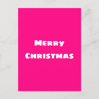 Carte Postale Crimson Festive Joyeux Noël