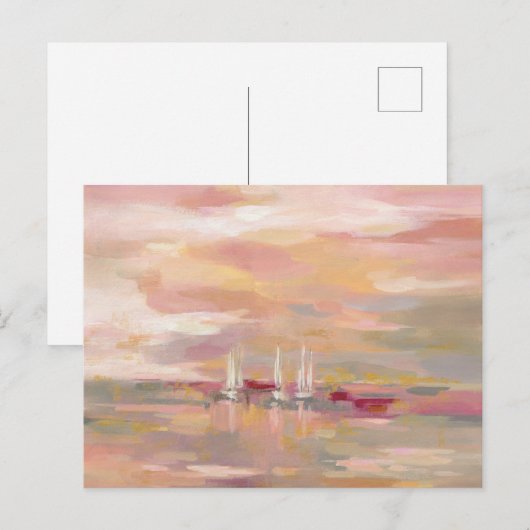 Carte Postale Crimson Waves (Devant / Derrière)