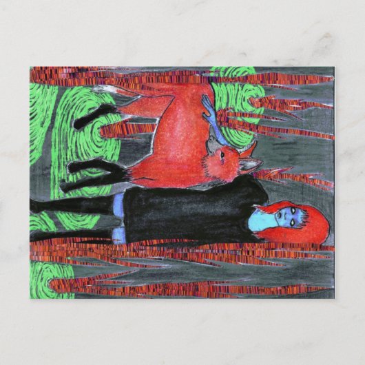 Carte Postale Crinière (Devant)