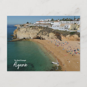 Carte Postale Crique à Carvoeiro Portugal