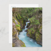 Carte Postale Crique d'Avalanche, Parc national des Glaciers, Mo (Devant / Derrière)