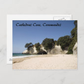 Carte Postale Crique de la Cathédrale, Coromandel (Devant / Derrière)