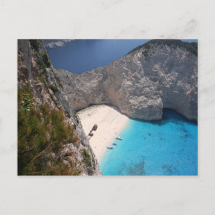 Carte Postale Crique des contrebandiers célèbre, Zante
