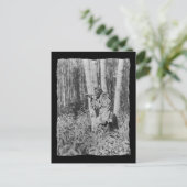 Carte Postale Cris amérindien vintage (Debout devant)