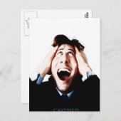 CARTE POSTALE CRISE (Devant / Derrière)