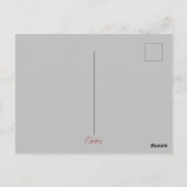 Carte Postale Crise financière (Dos)