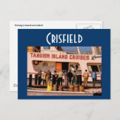 Carte postale Crisfield - Customisée (Devant / Derrière)