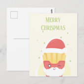 Carte Postale Crispy Patties Joyeux Noël (Devant / Derrière)