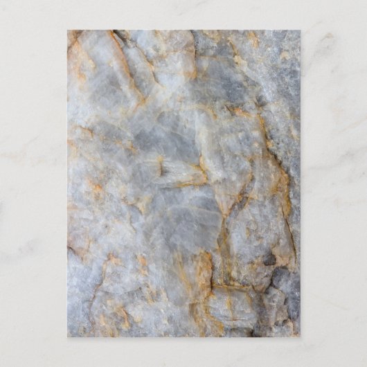 Carte Postale Cristal à quartz gris classique (Devant)