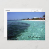 Carte Postale cristal de bahamas (Devant / Derrière)