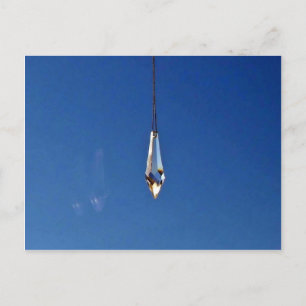 Carte Postale cristal de fenêtre suspendu