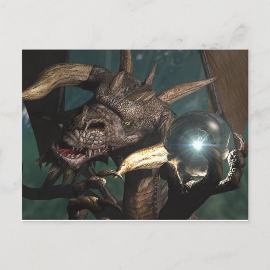 Carte Postale Cristal Dragon (Devant)