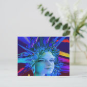 Carte Postale Cristal spatial (Debout devant)