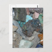 Carte Postale Cristaux (Devant / Derrière)