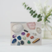 Carte Postale Cristaux de guérison (Debout devant)