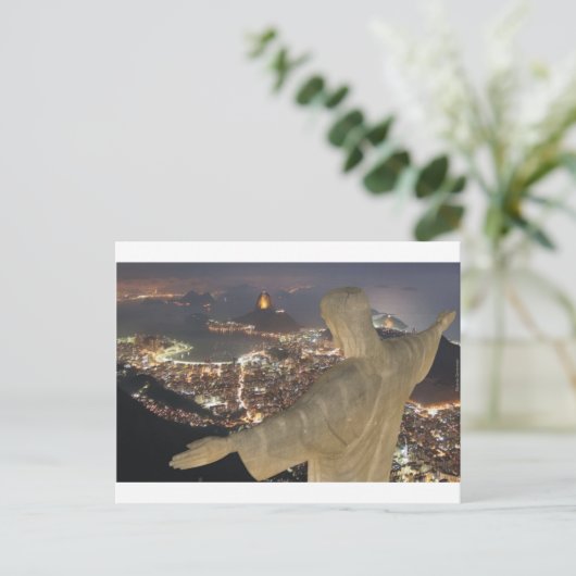Carte Postale Cristo Redentor (Debout devant)