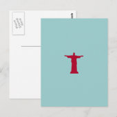 Carte Postale Cristo Redentor (Devant / Derrière)