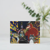 Carte Postale Critère dans le Carré de temps (Debout devant)