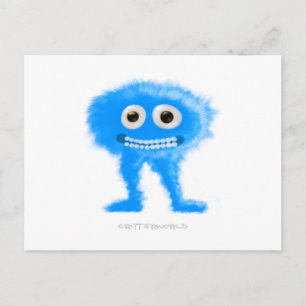 Carte Postale Critère de la légumineuse bleue