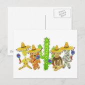 Carte Postale Critère festa mexicain (Devant / Derrière)