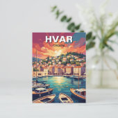 Carte Postale Croatia Hvar (Debout devant)