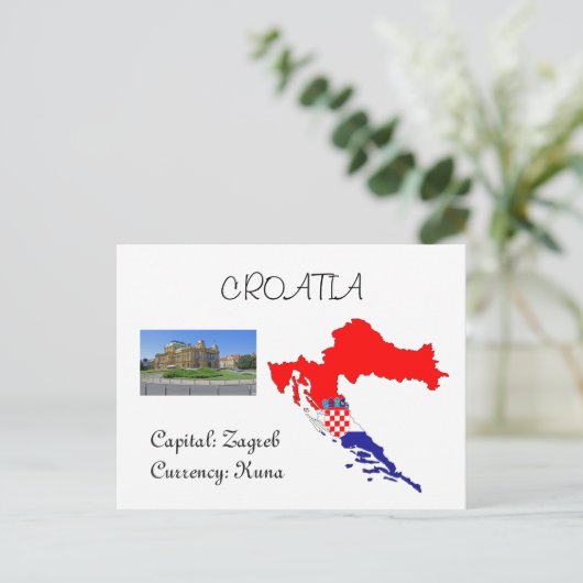 Carte Postale Croatie (Debout devant)