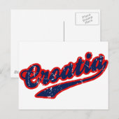 Carte Postale Croatie (Devant / Derrière)