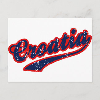Carte Postale Croatie