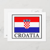 Carte Postale Croatie (Devant / Derrière)