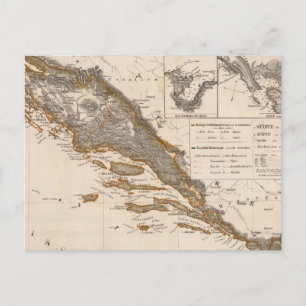 Carte Postale Croatie