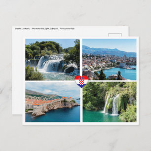 Carte Postale Croatie Beaux monuments Pittoresques - Europe