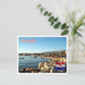 Carte Postale Croatie - Novalja - (Debout devant)