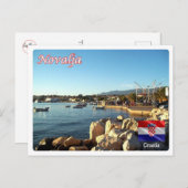 Carte Postale Croatie - Novalja - (Devant / Derrière)