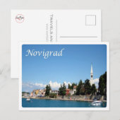 Carte Postale Croatie - Novigrad - (Devant / Derrière)