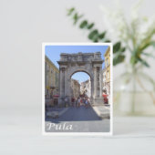 Carte Postale Croatie - Paola - Pola - Pula - (Debout devant)