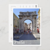 Carte Postale Croatie - Paola - Pola - Pula - (Devant / Derrière)