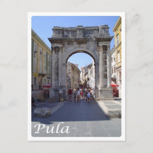 Carte Postale Croatie - Paola - Pola - Pula - (Devant)