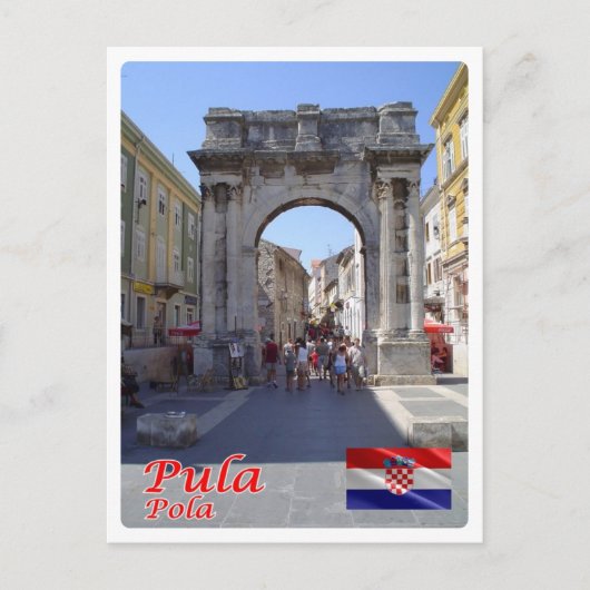 Carte Postale Croatie - Paola - Pola - Pula - (Devant)