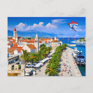 Carte Postale Croatie | Trogir | Mer Adriatique | Été