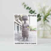 Carte Postale Croatie - Zagreb (Debout devant)
