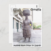 Carte Postale Croatie - Zagreb (Devant / Derrière)