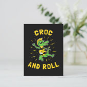 Carte Postale Croc Et Rouleau (Debout devant)