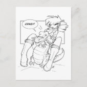 Carte Postale Croc Hugger (Devant)