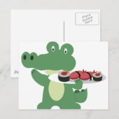 Carte Postale CrocDonalds (Devant / Derrière)