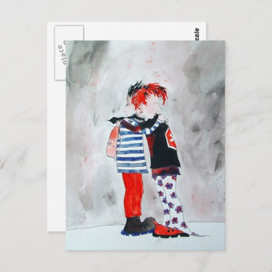 Carte Postale Crochet (Devant / Derrière)