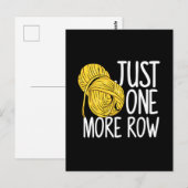 Carte Postale Crochet et tricot (Devant / Derrière)