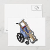 Carte Postale CrochetsFauteuil roulant081210 (Devant / Derrière)